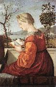 CARPACCIO, Vittore The Virgin Reading fd France oil painting artist